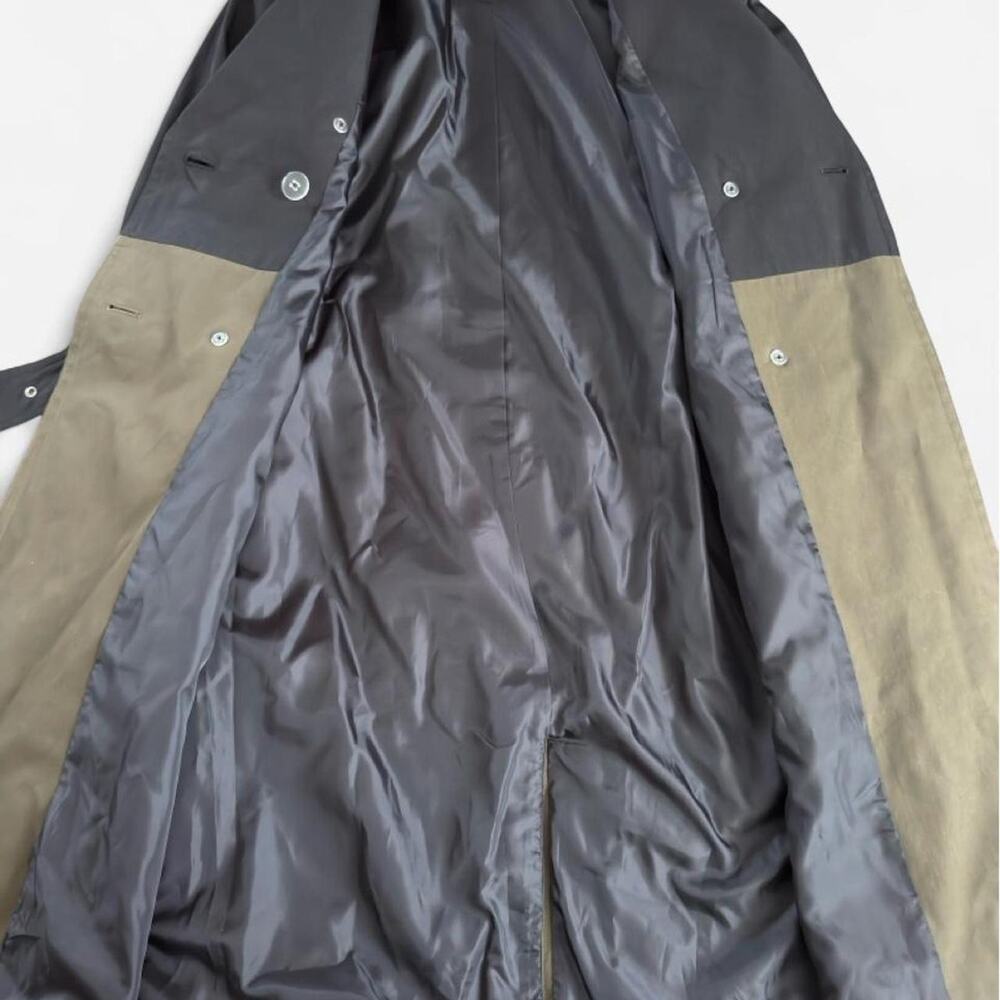 Express colorblock trench coat black - Picture 3 of 5